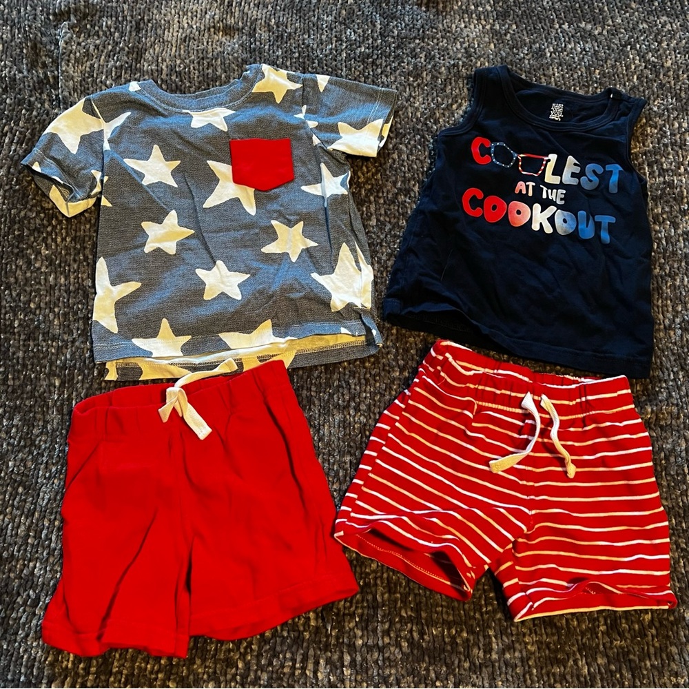 Carter’s red, white and blue bundle 🇺🇸
